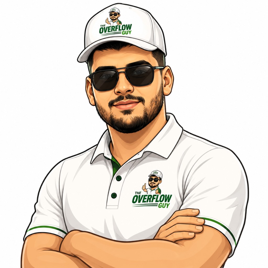 The Overflow Guy — portrait