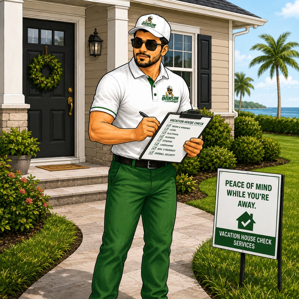 Vacation house check — peace of mind while you're away